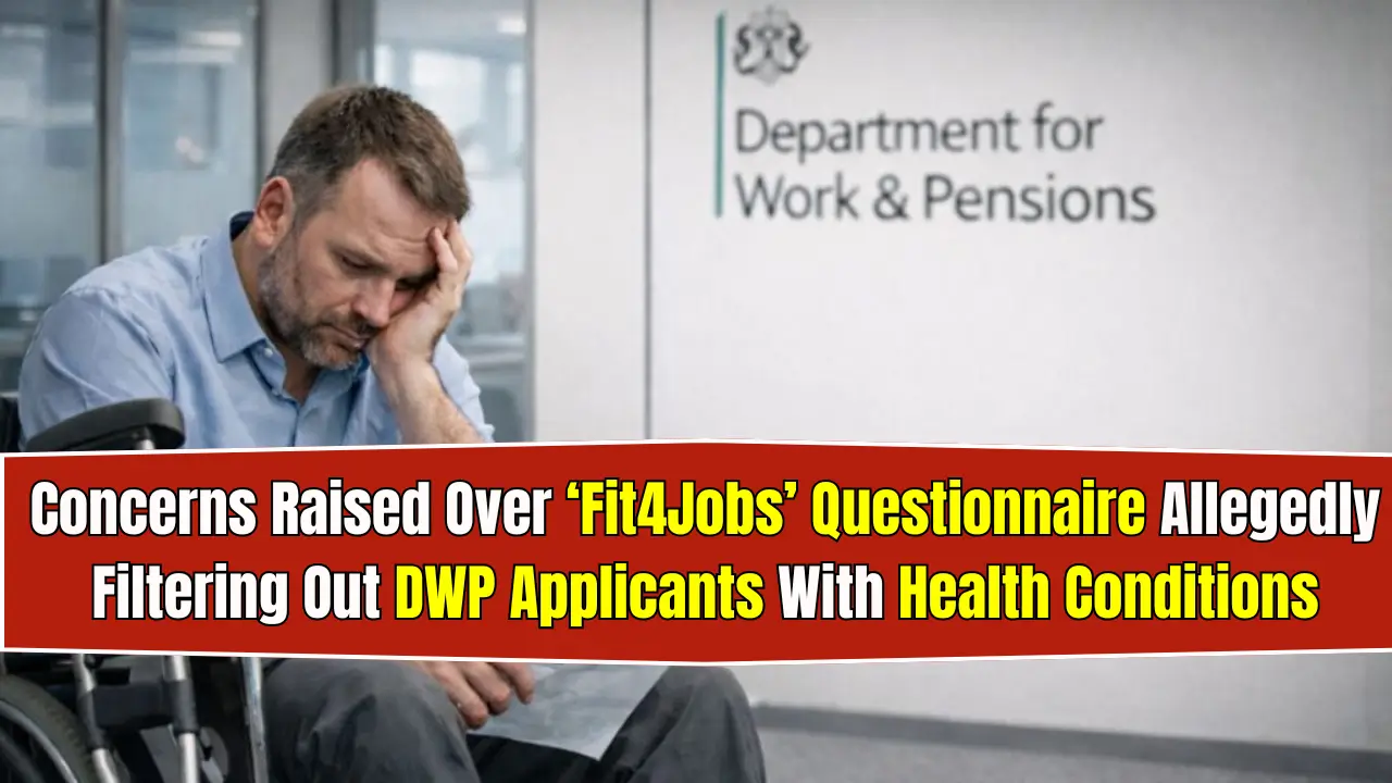 DWP ‘Fit4Jobs’ Questionnaire